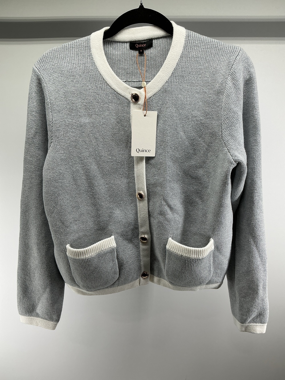 100% Organic Cotton Sweater Jacket